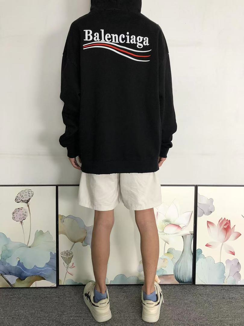 Balenciaga 188 B⭐L⭐⭐⭐IA⭐A HOODIE 32085190921 (Im 170Cm 60Kg I Wear Size M In The Phot) - Image 4