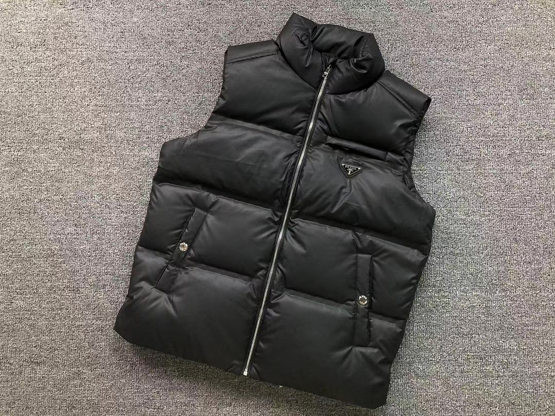 Prada 438 P⭐A⭐A VEST DOWN JACKETS 3209021519 (Im 170Cm 60Kg I Wear Size 50 In The Phot) - Image 11