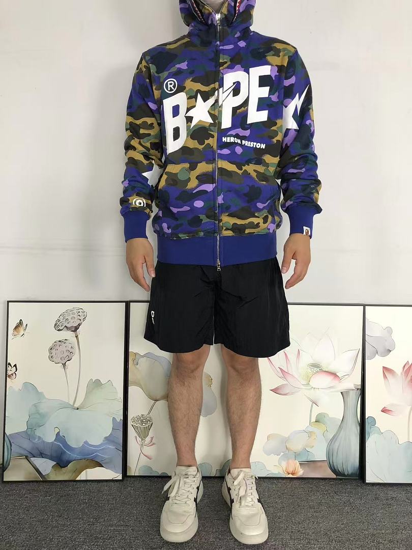 Bape 145 BAPE HOODIE 52070722158 (Im 170Cm 60Kg I Wear Size M In The Phot) - Image 3