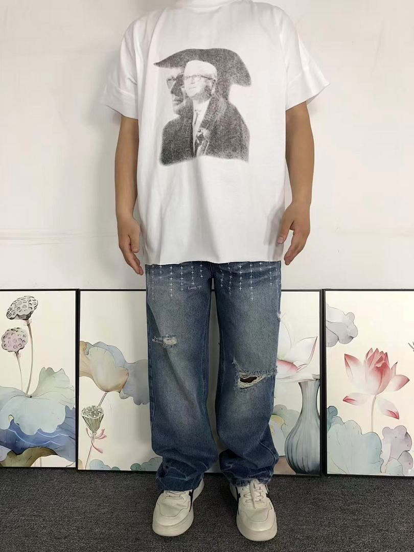 Chanel 88 ENFANTS RICHES DEPRIMES T-SHIRT 5211711162 (Im 170Cm 60Kg I Wear Size S In The Phot) - Image 3