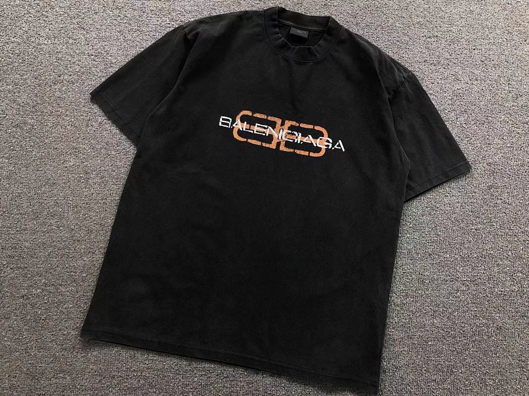 Balenciaga 128 B⭐L⭐⭐⭐IA⭐A T-SHIRT 3110171321 (Im 170Cm 60Kg I Wear Size M In The Phot) - Image 6