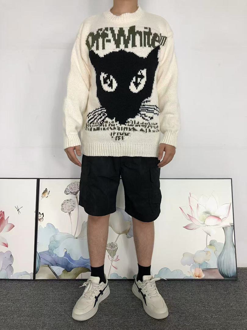 Off-White 138 OFF-WHITE SWEATER 11082312140 (Im 170Cm 60Kg I Wear Size M In The Phot) - Image 3