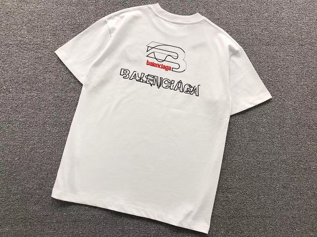 Balenciaga 108 B⭐L⭐⭐⭐IA⭐A T-SHIRT 2162308125 (Im 170Cm 60Kg I Wear Size S In The Phot) - Image 7