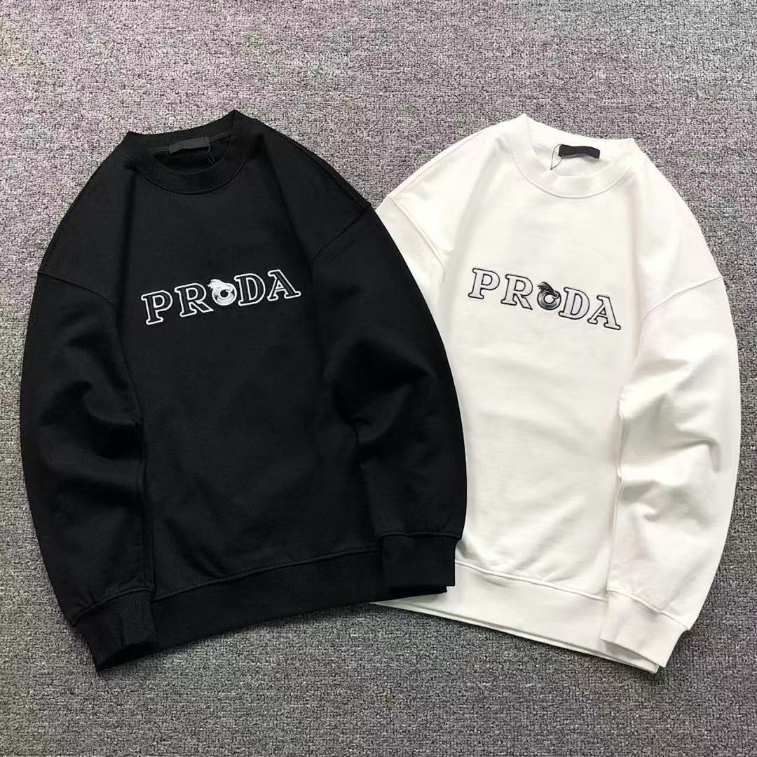 Prada 128 P⭐A⭐A HOODIE 510118081 (Im 170Cm 60Kg I Wear Size S In The Phot)