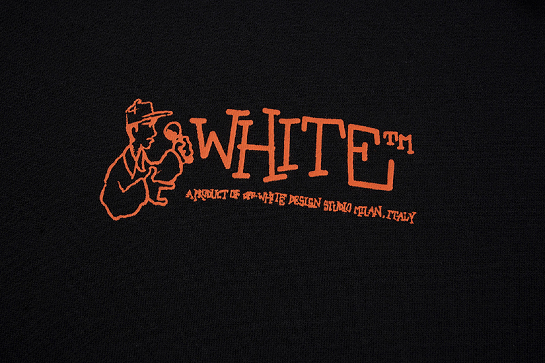 Off-White 119 OFF-WHITE (WHITE HOODIE) - Image 5