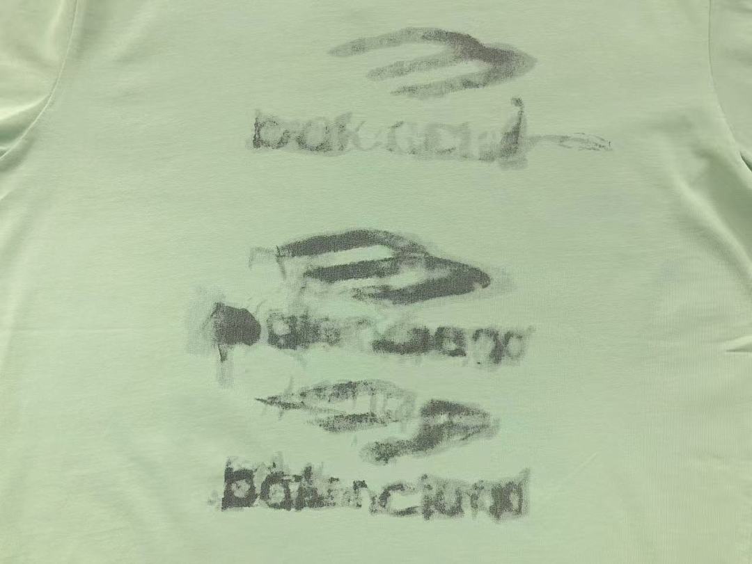 Balenciaga 118 B⭐L⭐⭐⭐IA⭐A T-SHIRT 5212206136 (Im 170Cm 60Kg I Wear Size S In The Phot) - Image 8