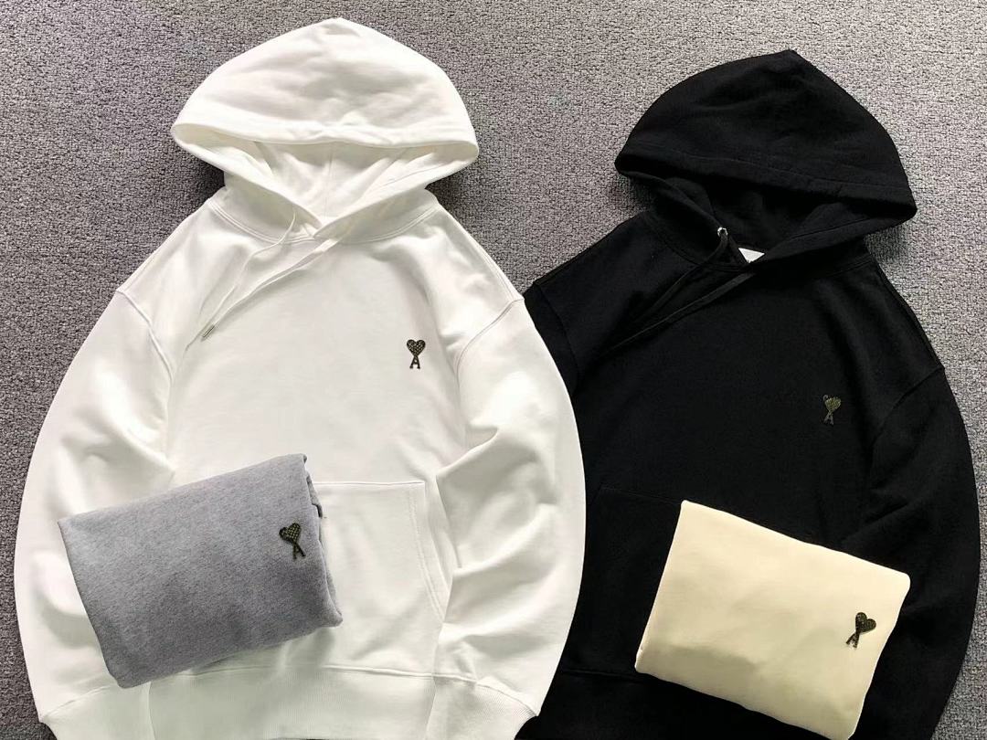 AMI 118 AMI HOODIE 57280188 (Im 170Cm 60Kg I Wear Size M In The Phot) - Image 6