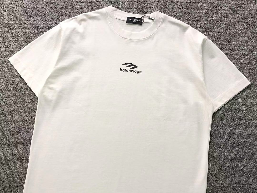 Balenciaga 129 B⭐L⭐⭐⭐IA⭐A T-SHIRT 42061613133 (Im 170Cm 60Kg I Wear Size 2XL In The Phot) - Image 8