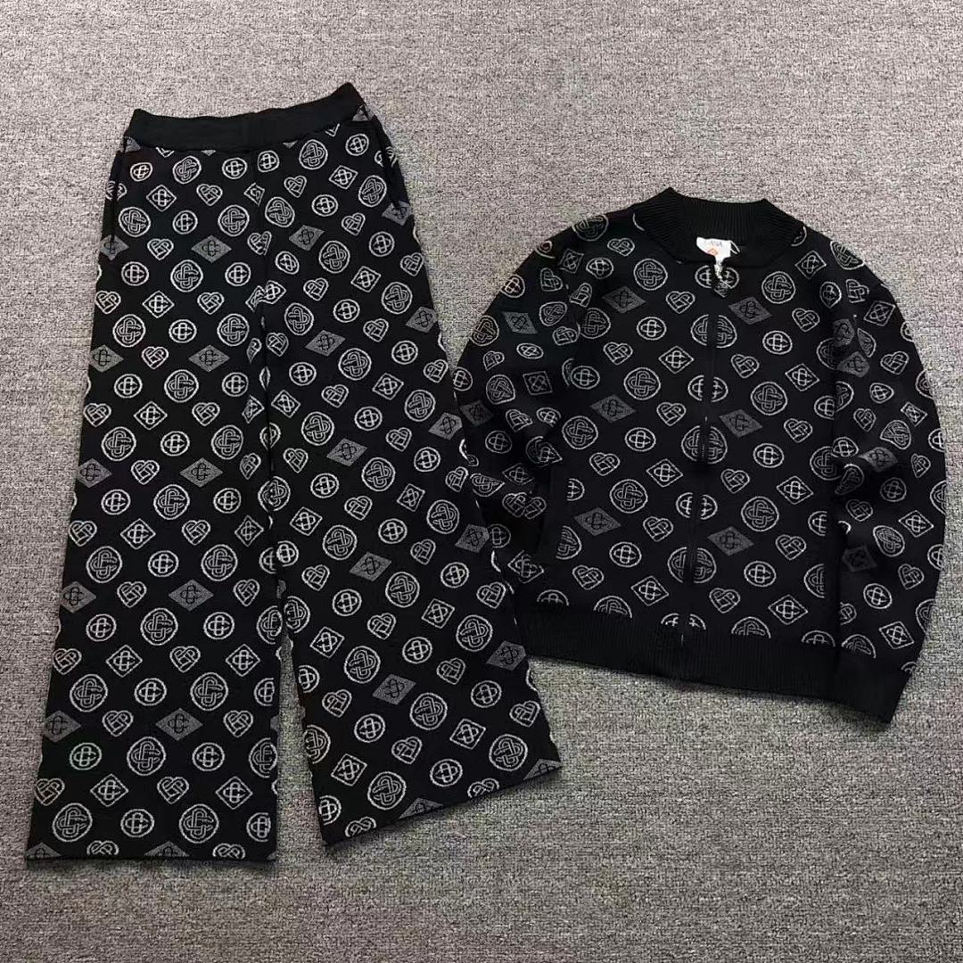 Casablanca 480 CASABLANCA SWEATER TROUSERS 5100411127 (Im 170Cm 60Kg I Wear Size M In The Phot)