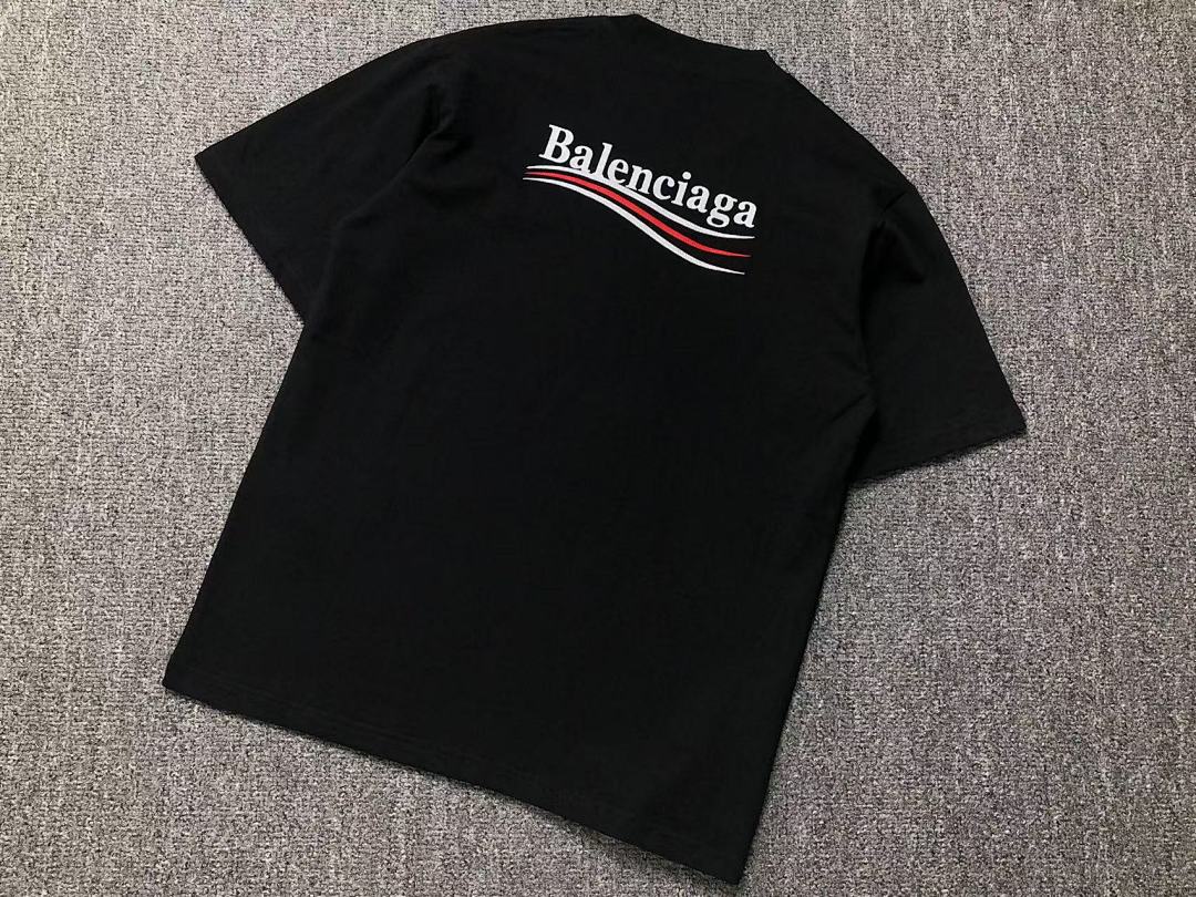 Balenciaga 118 B⭐L⭐⭐⭐IA⭐A T-SHIRT 502213421 (Im 170Cm 57Kg I Wear Size XS In The Phot) - Image 32