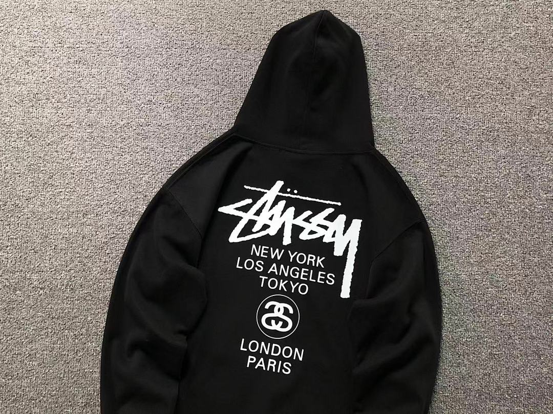 Stussy 215 STUSSY HOODIE 412200501 (Im 170Cm 60Kg I Wear Size L In The Phot) - Image 18
