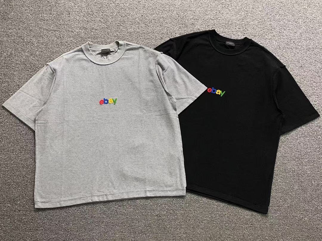Balenciaga 125 B⭐L⭐⭐⭐IA⭐A T-SHIRT 42041308163 (Im 170Cm 60Kg I Wear Size XS In The Phot) - Image 5