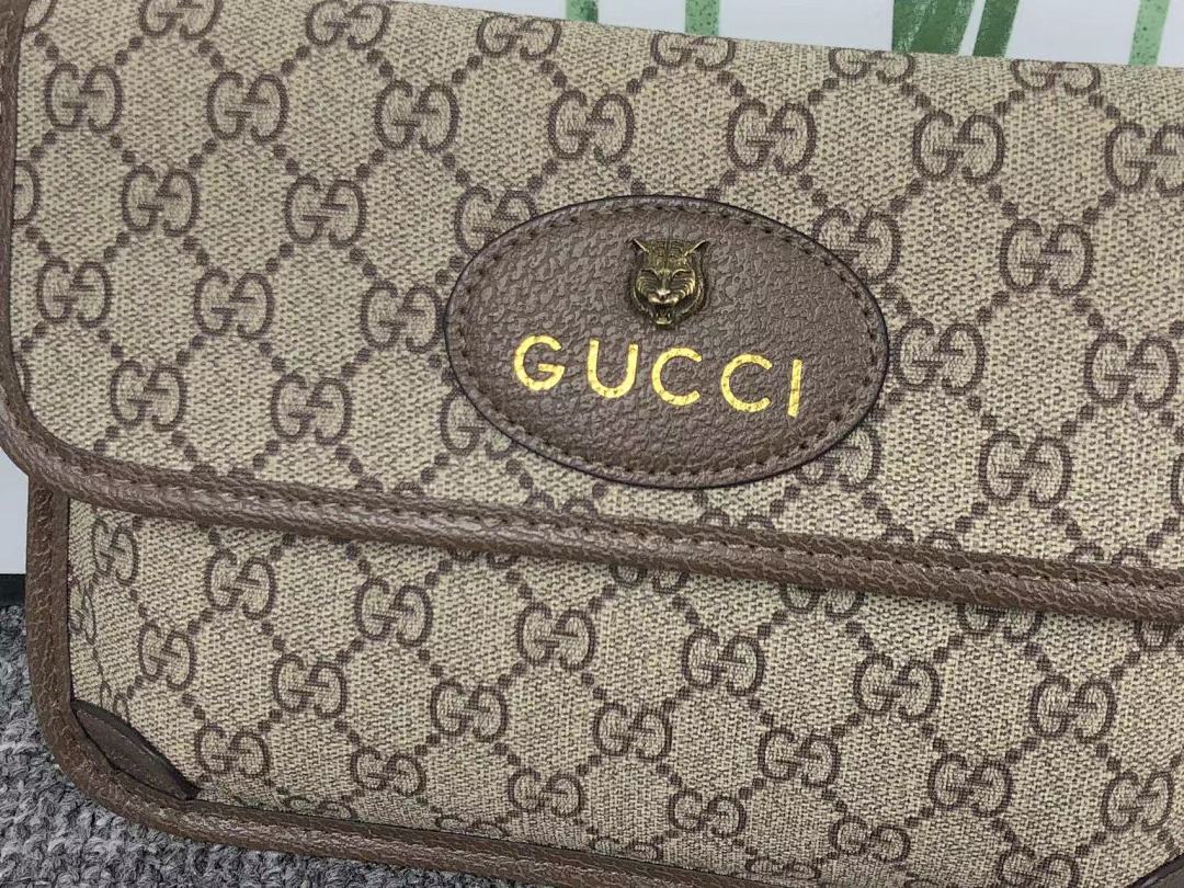 Gucci 125 G⭐C⭐I BAG 4111220513 (Long 25CM* Wide 5CM*16CM) - Image 5