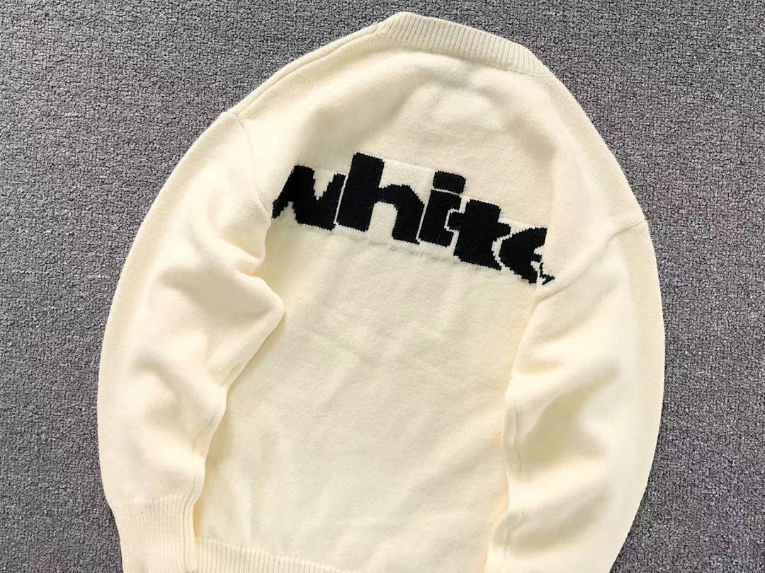 Off-White 138 OFF-WHITE SWEATER 11082304140 (Im 170Cm 60Kg I Wear Size M In The Phot) - Image 11