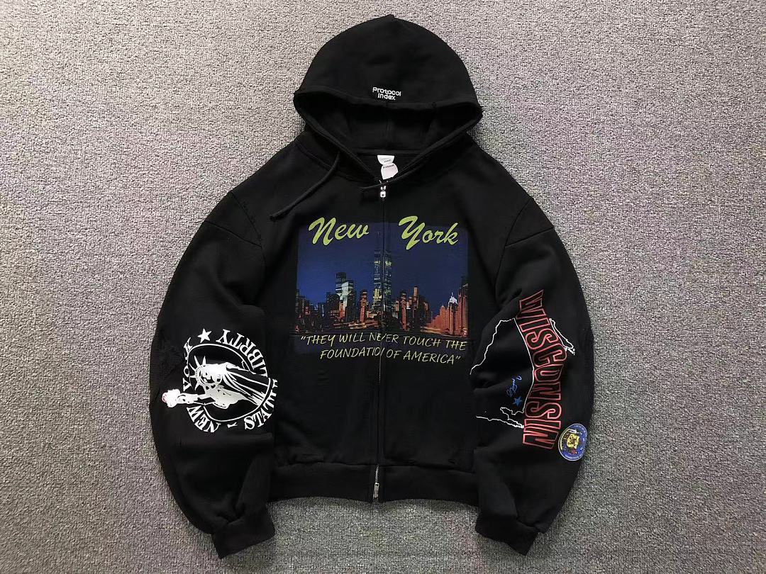 Unbranded 218 P⭐OT⭐COL IN⭐EX HOODIE 3206163017 (Im 170Cm 60Kg I Wear Size 2 In The Phot) - Image 5