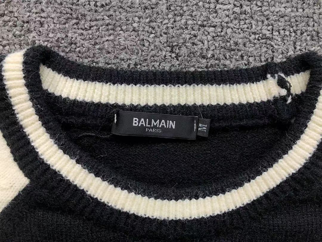 Balmain 128 BALMAIN SWEATER 11082513140 (Im 170Cm 60Kg I Wear Size M In The Phot) - Image 14