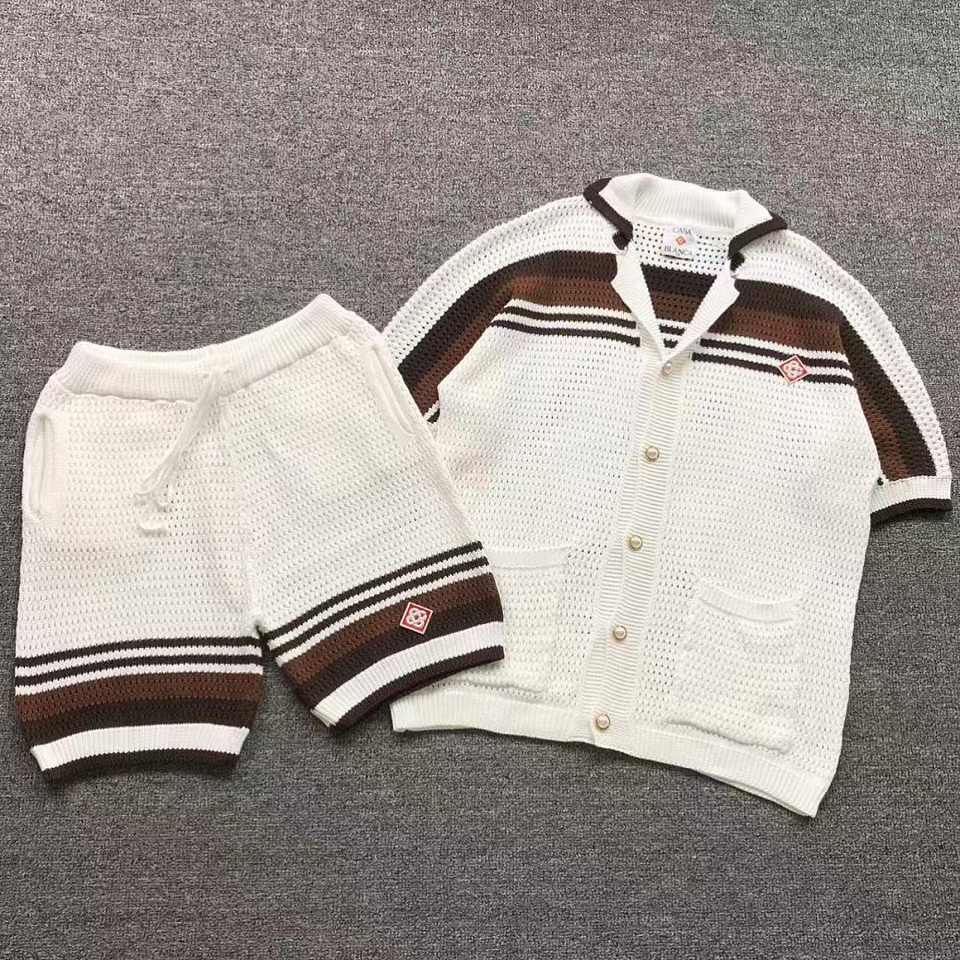 Casablanca 293 CASABLANCA T-SHIRT SHORTS 52062609127 (Im 170Cm 60Kg I Wear Size L In The Phot)