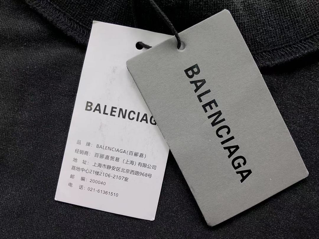 Balenciaga 138 B⭐L⭐⭐⭐IA⭐A T-SHIRT 42042002163 (Im 170Cm 60Kg I Wear Size XS In The Phot) - Image 15