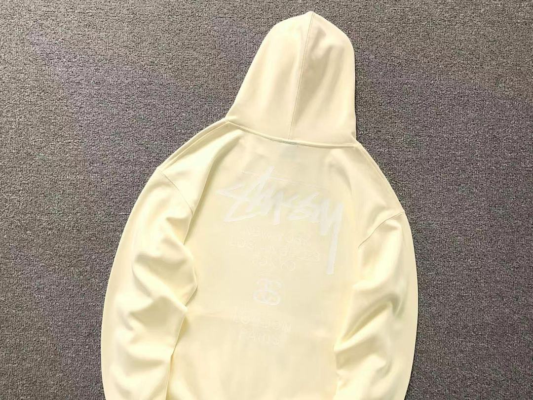 Stussy 215 STUSSY HOODIE 412200501 (Im 170Cm 60Kg I Wear Size L In The Phot) - Image 8