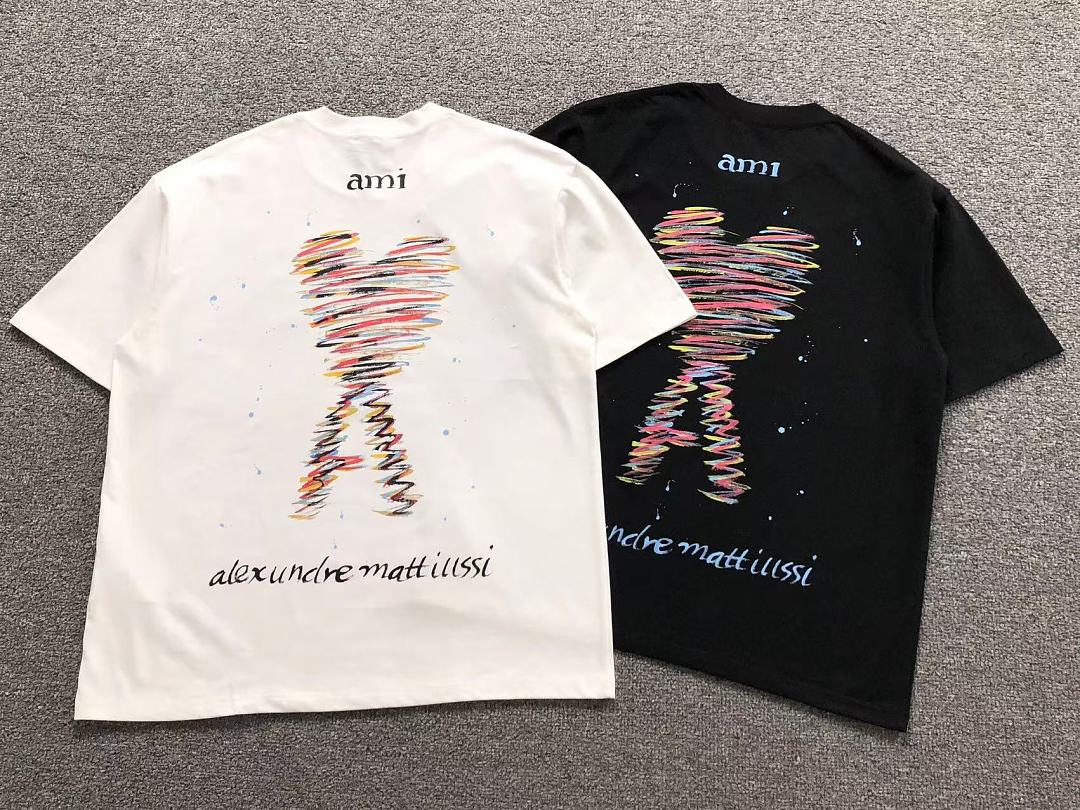 AMI 98 AMI T-SHIRT 3206171721 (Im 170Cm 60Kg I Wear Size S In The Phot) - Image 5