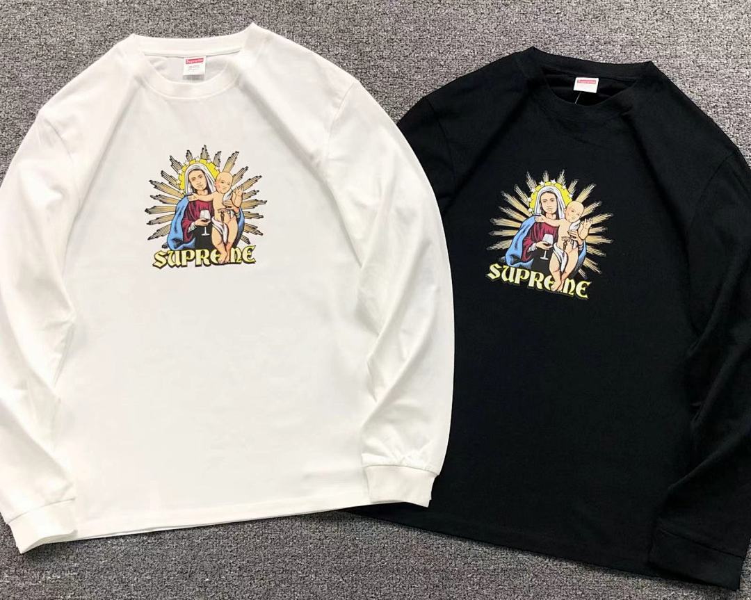 Supreme 95 S⭐⭐R⭐⭐E LONG SLEEVED 592812123 (Im 170Cm 60Kg I Wear Size L In The Phot) - Image 6
