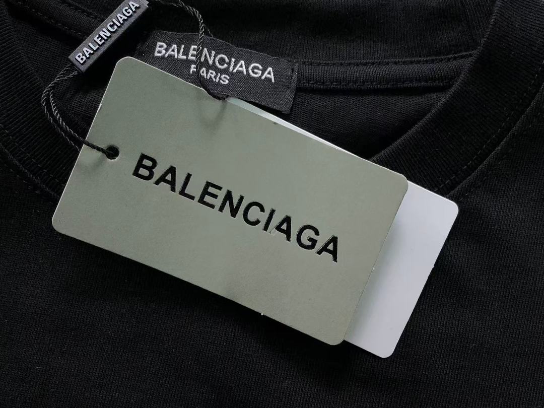 Balenciaga 118 B⭐L⭐⭐⭐IA⭐A T-SHIRT 22052124171 (Im 170Cm 60Kg I Wear Size XL In The Phot) - Image 18