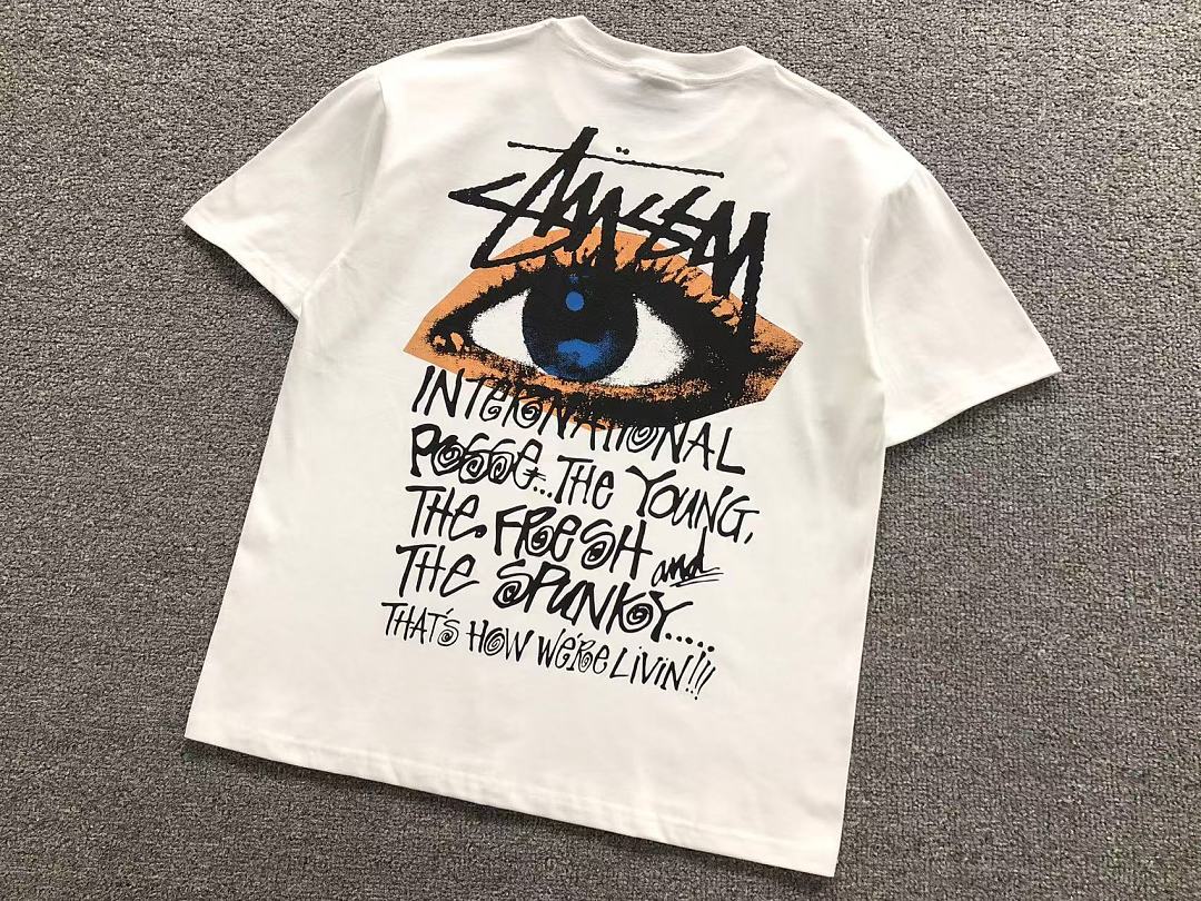 Stussy 72 STUSSY T-SHIRT 52080443182 (Im 170Cm 60Kg I Wear Size M In The Phot) - Image 13