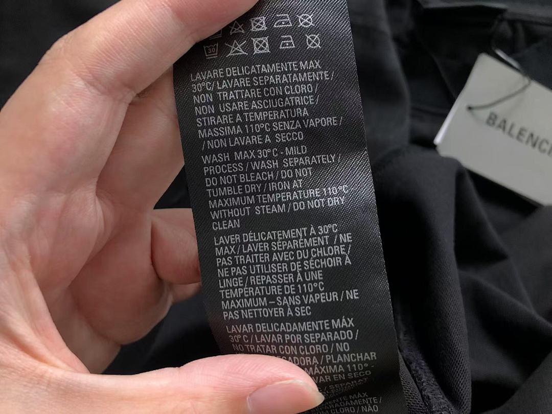 Balenciaga 135 B⭐L⭐⭐⭐IA⭐A T-SHIRT 42041312163 (Im 170Cm 60Kg I Wear Size XS In The Phot) - Image 22