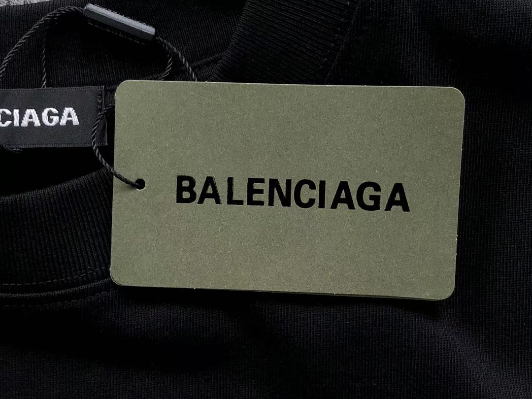 Balenciaga 115 B⭐L⭐⭐⭐IA⭐A T-SHIRT 2162314125 (Im 170Cm 60Kg I Wear Size S In The Phot) - Image 20
