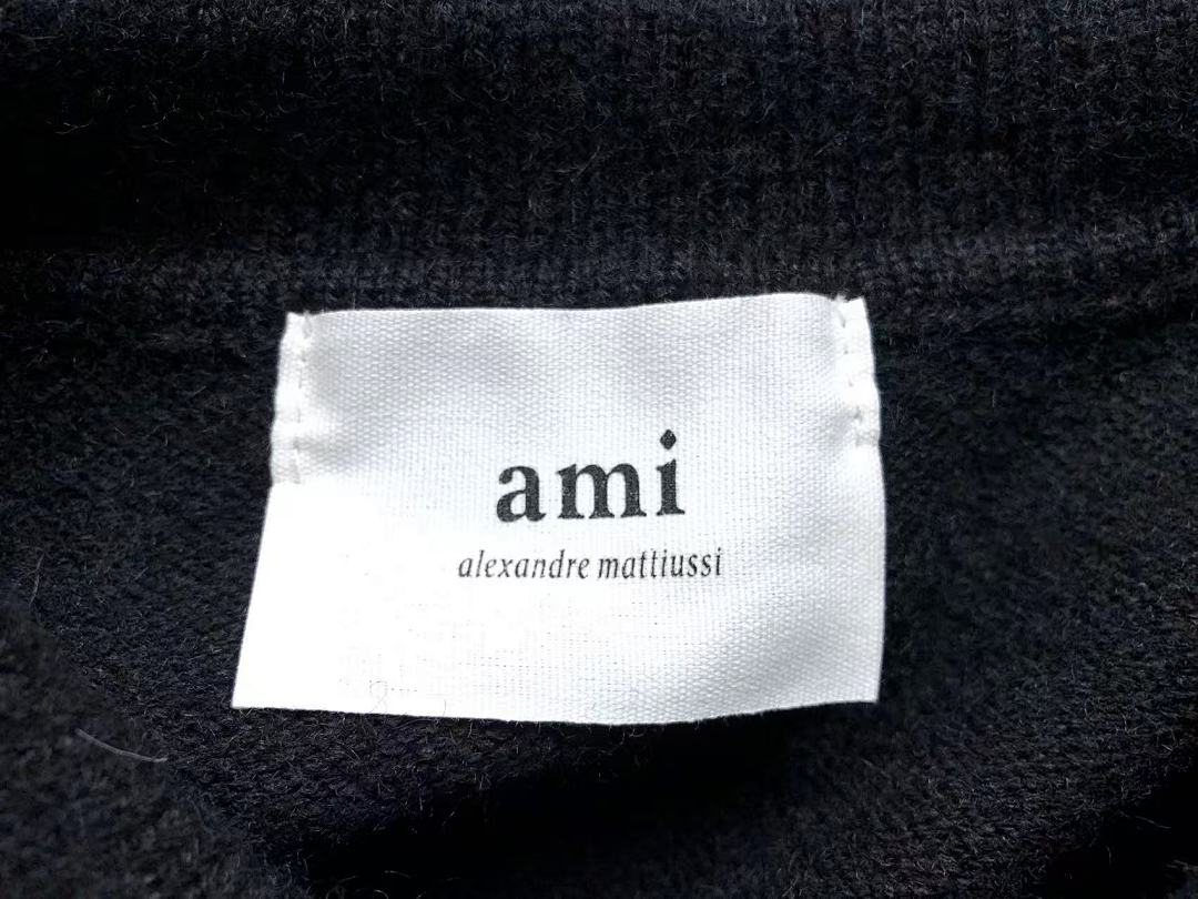 AMI 168 AMI SWEATER 21101104125 (Im 170Cm 60Kg I Wear Size M In The Phot) - Image 30