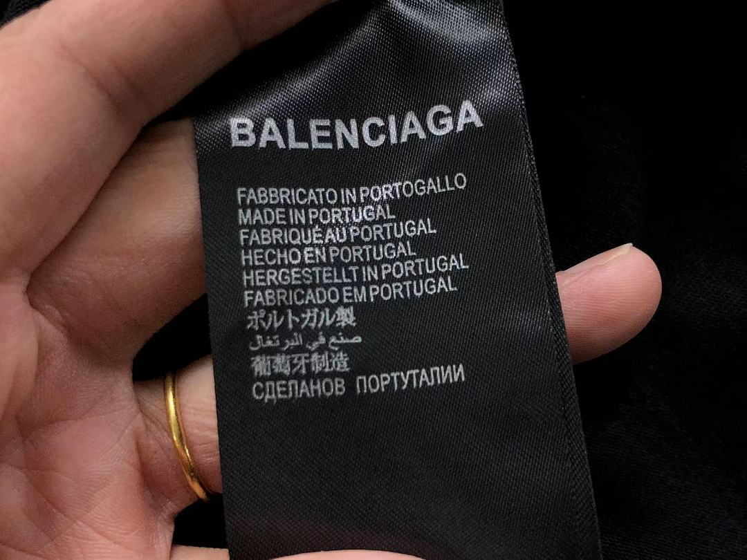 Balenciaga 125 B⭐L⭐⭐⭐IA⭐A T-SHIRT 42040807163 (Im 170Cm 60Kg I Wear Size XS In The Phot) - Image 17