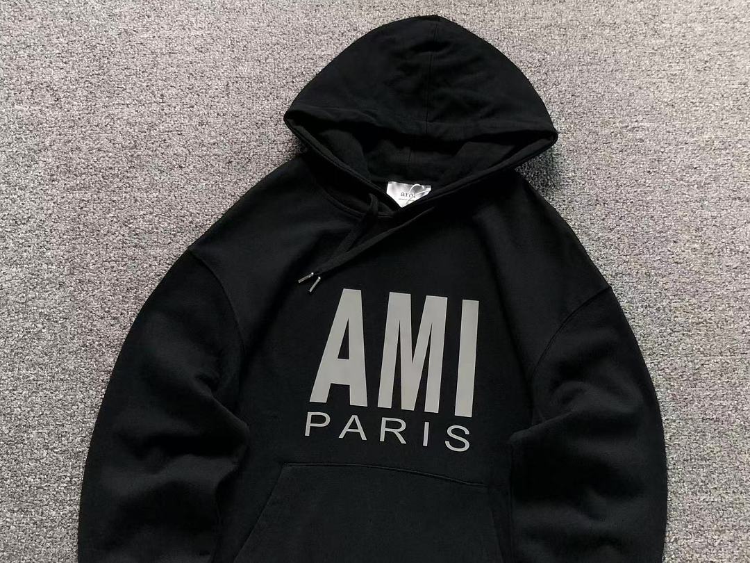 AMI 158 AMI HOODIE 3208163917 (Im 170Cm 60Kg I Wear Size S In The Phot) - Image 14