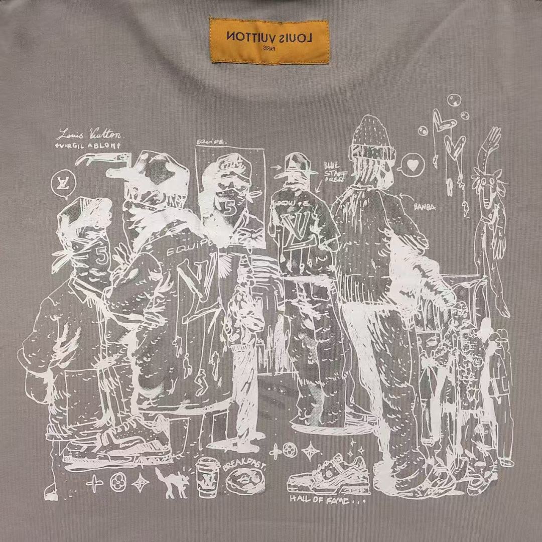 Louis Vuitton 108 L⭐ T-SHIRT 41061313126 (Im 170Cm 60Kg I Wear Size XS In The Phot) - Image 15