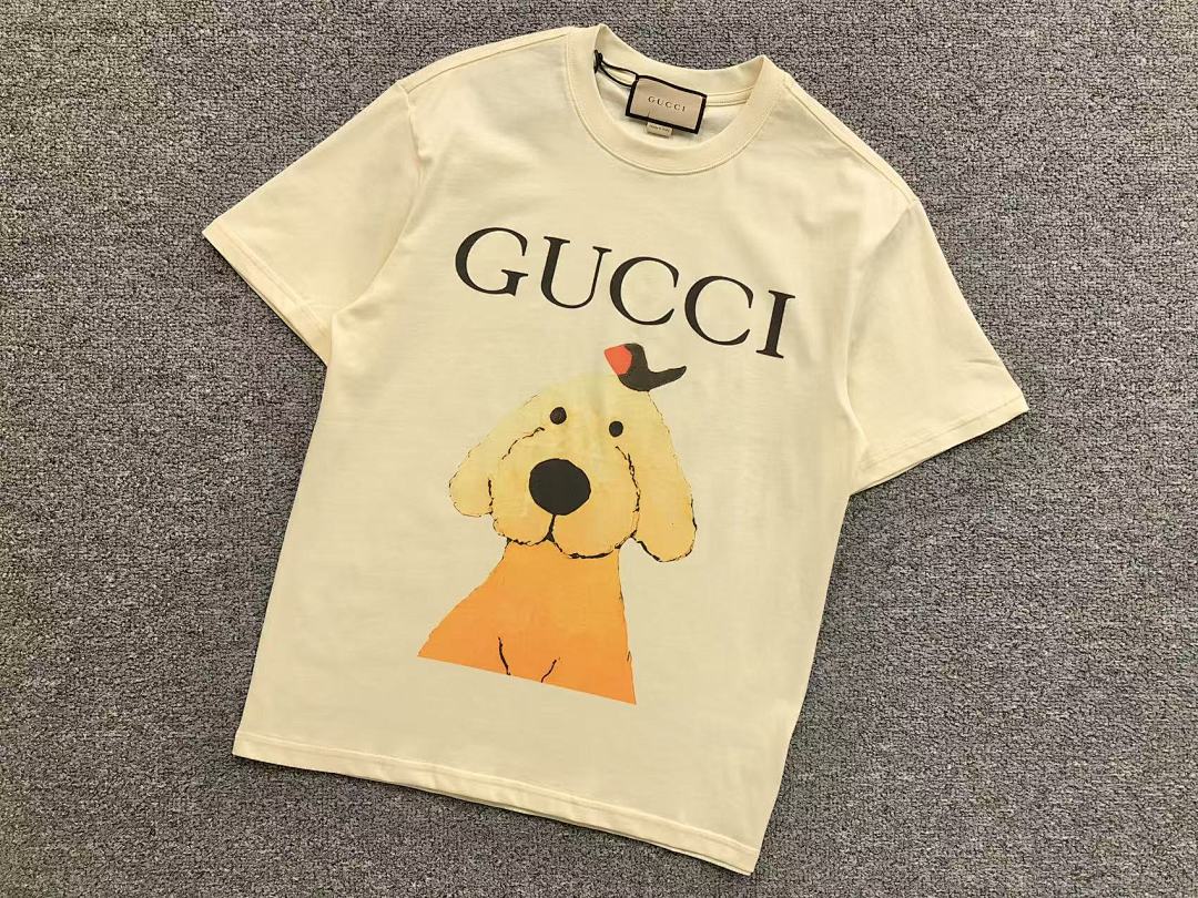 Gucci 85 G⭐C⭐I T-SHIRT 560606101 (Im 170Cm 60Kg I Wear Size S In The Phot) - Image 6