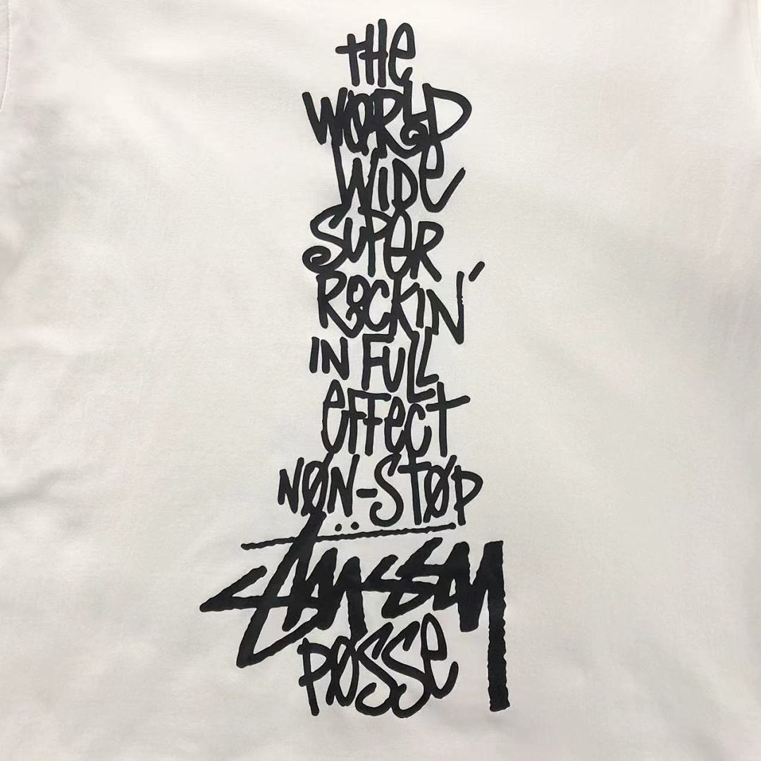 Stussy 78 STUSSY T-SHIRT 3108080702 (Im 170Cm 60Kg I Wear Size XL In The Phot) - Image 9