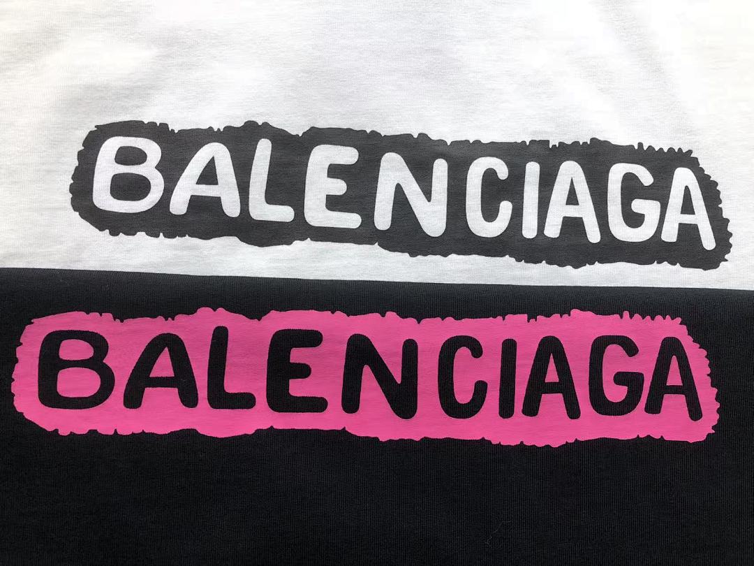 Balenciaga 98 B⭐L⭐⭐⭐IA⭐A T-SHIRT 3203070103 (Im 170Cm 60Kg I Wear Size M In The Phot) - Image 20