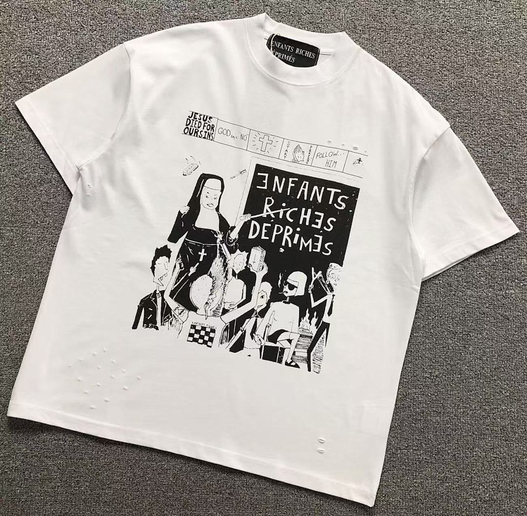 Chanel 88 ENFANTS RICHES DEPRIMES T-SHIRT 5232114162 (Im 170Cm 60Kg I Wear Size M In The Phot)