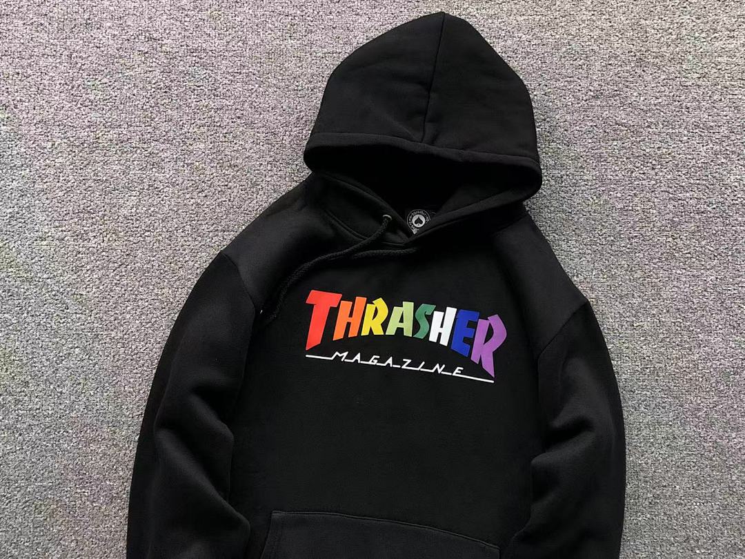 Thrasher 98 THRASHER HOODIE 5101014121 (Im 170Cm 60Kg I Wear Size L In The Phot) - Image 7