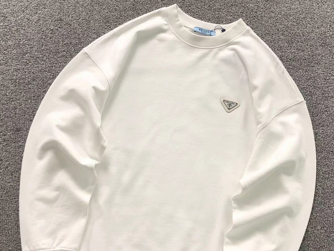 Prada 158 P⭐A⭐A HOODIE 582912147 (Im 170Cm 60Kg I Wear Size M In The Phot) - Image 8