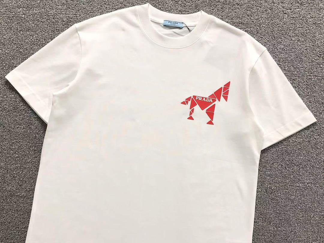 Prada 118 P⭐A⭐A T-SHIRT 5242519147 (Im 170Cm 60Kg I Wear Size M In The Phot) - Image 11
