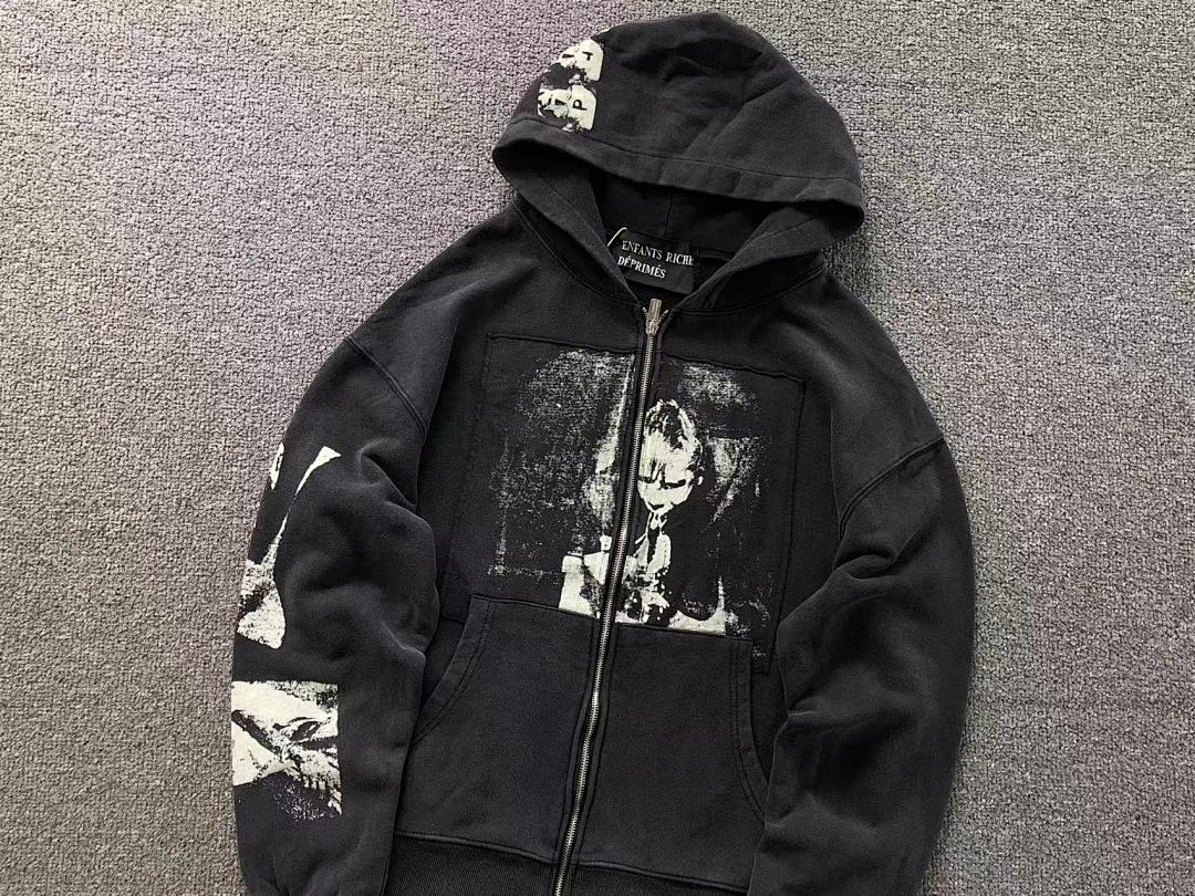 Chanel 178 ENFANTS RICHES DEPRIMES HOODIE 5211240162 (Im 170Cm 60Kg I Wear Size S In The Phot) - Image 7