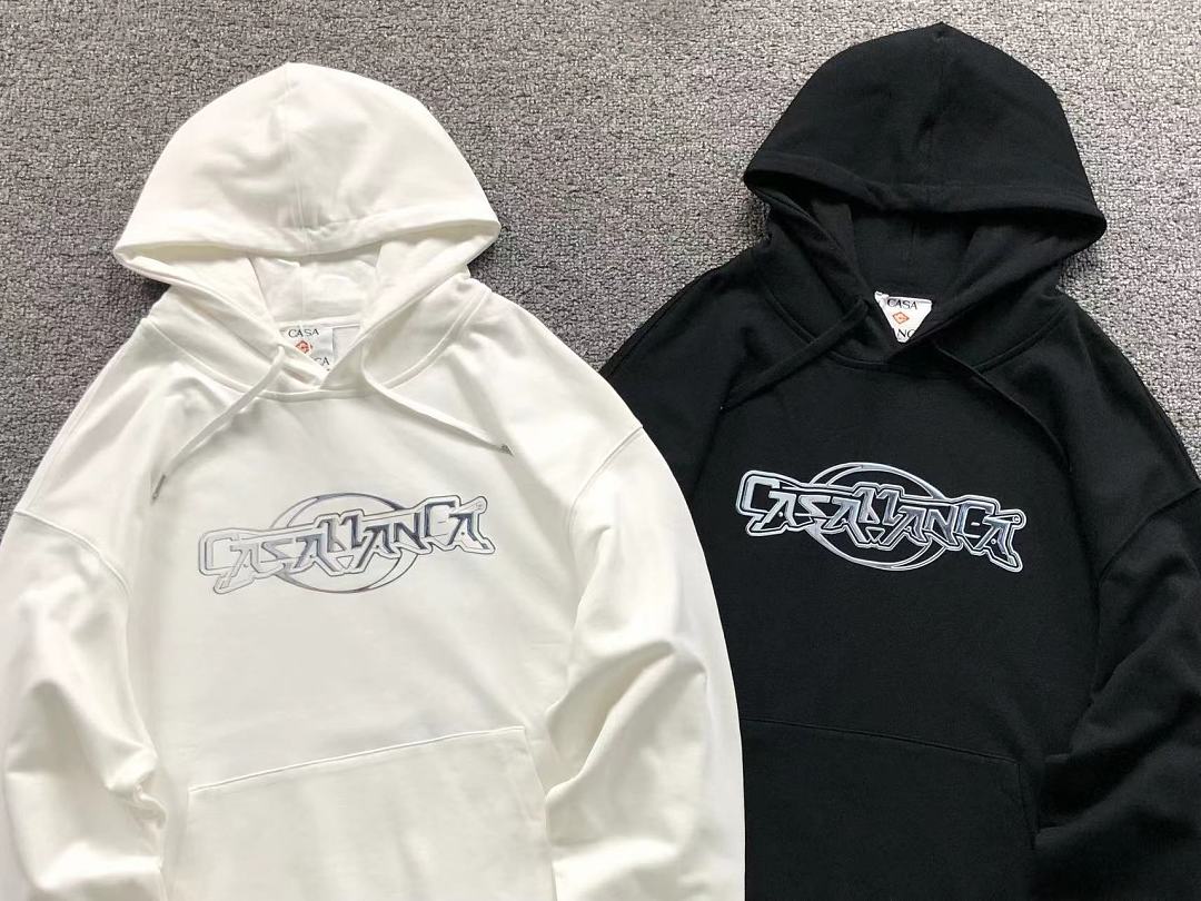 Casablanca 165 CASABLANCA HOODIE 3208191221 (Im 170Cm 60Kg I Wear Size M In The Phot) - Image 6