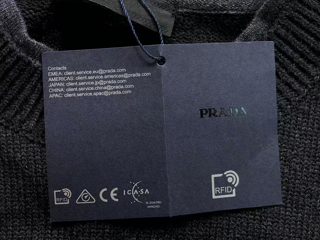 Prada 258 P⭐A⭐A SWEATER 3101031121 (Im 170Cm 60Kg I Wear Size M In The Phot) - Image 15