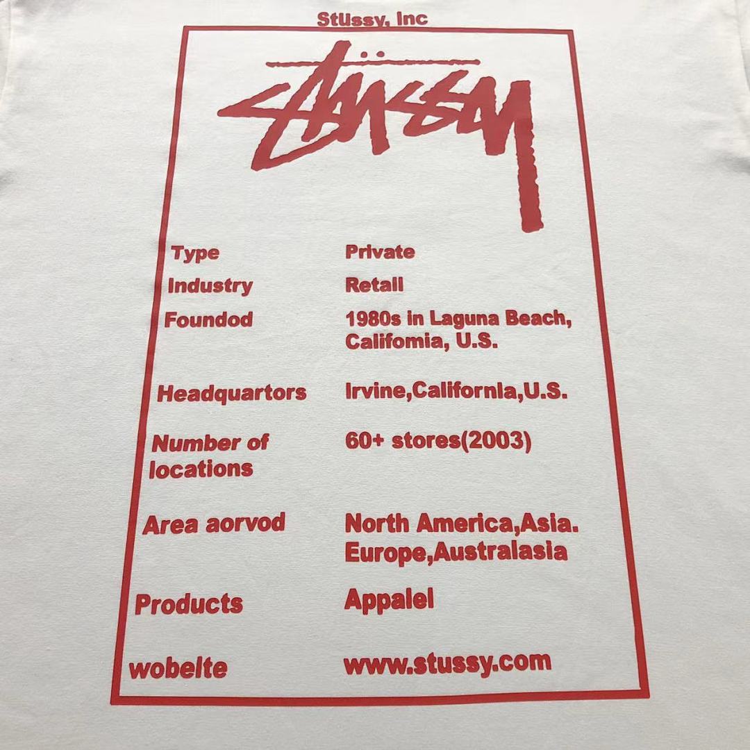 Stussy 85 STUSSY T-SHIRT 3104090931 (Im 170Cm 60Kg I Wear Size XL In The Phot) - Image 7