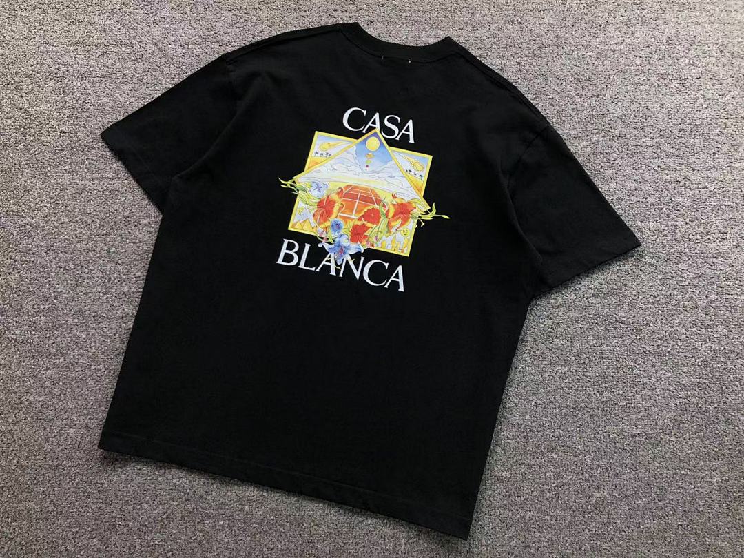 Casablanca 98 CASABLANCA T-SHIRT 5233011127 (Im 170Cm 60Kg I Wear Size L In The Phot) - Image 20