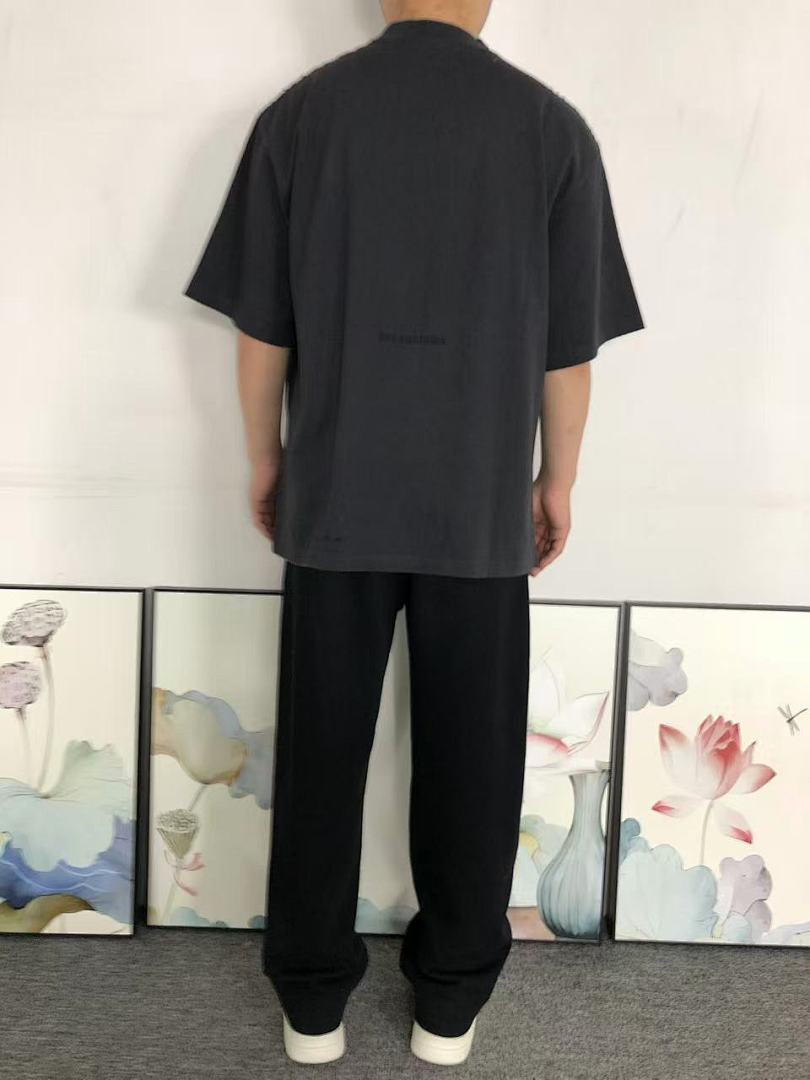 Balenciaga 135 B⭐L⭐⭐⭐IA⭐A T-SHIRT 42032403163 (Im 170Cm 60Kg I Wear Size XS In The Phot) - Image 4