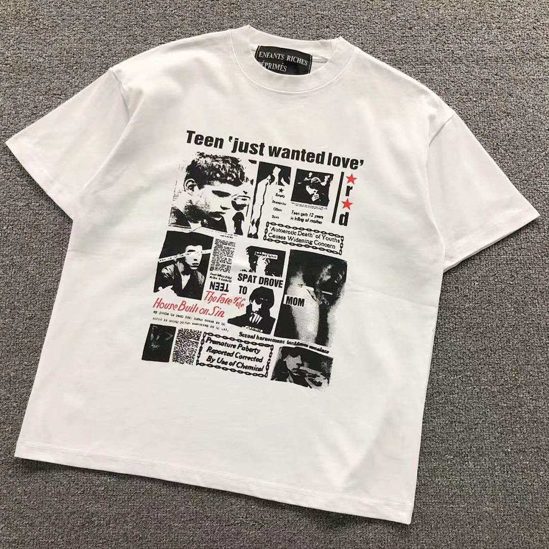 Chanel 88 ENFANTS RICHES DEPRIMES T-SHIRT 5211709162 (Im 170Cm 60Kg I Wear Size S In The Phot)