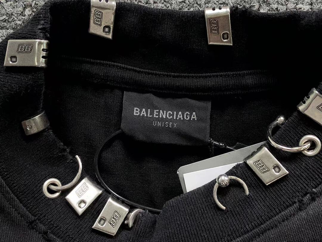 Balenciaga 165 B⭐L⭐⭐⭐IA⭐A T-SHIRT 42032802163 (Im 170Cm 60Kg I Wear Size XS In The Phot) - Image 18