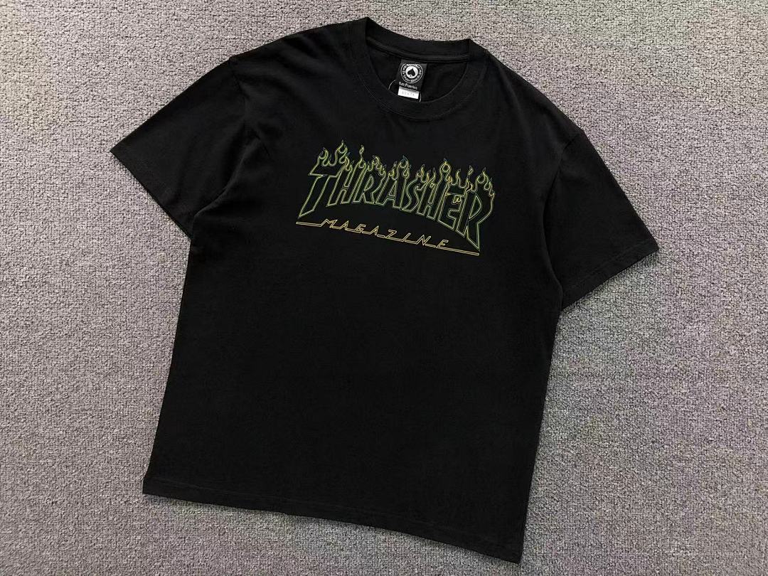 Thrasher 68 THRASHER T-SHIRT 41060918121 (Im 170Cm 60Kg I Wear Size L In The Phot) - Image 10