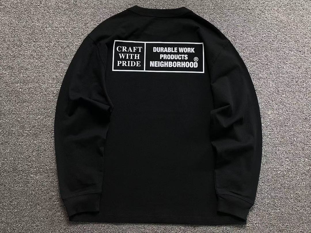 Neighborhood 108 NEIGHBORHOOD LONG SLEEVED 1112112302 (Im 170Cm 60Kg I Wear Size M In The Phot) - Image 9